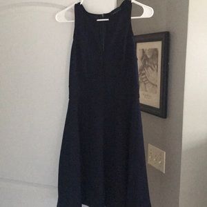 Navy/black classic dress